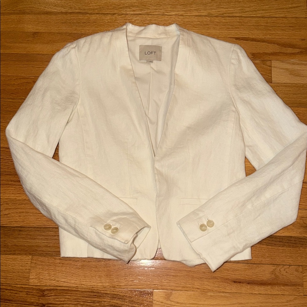 LOFT White Women's Blazer